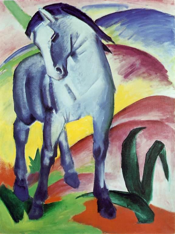 Franz Marc Blue Horse